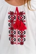 Вышиванка для девочки рукав 3/4 АвексТекс (2970-83біл) Рост 140 см Белый - изображение 4