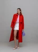 Женский тренч удлиненный Анталия LEO PRIDE 0194 50-52 (54) Коралловый ( LP - 0194/1 D ) - изображение 1
