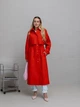 Женский тренч удлиненный Анталия LEO PRIDE 0194 50-52 (54) Коралловый ( LP - 0194/1 D ) - изображение 3
