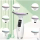 Мікрострумовий масажер для обличчя та шиї Neck Beauty Device 26X-328 з 7 режимами LED-терапії та ліфтинг-ефектом, Білий - зображення 7