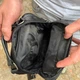 Деловая мужская барсетка премиум класса из натуральной кожи Tiding Bag деловая сумка, мессенджер 25 x 20 x 6 см Чёрная (40104ч) - изображение 8
