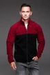 Кофта чоловіча флісова на блискавці XL бордовий 5424120s3 - зображення 4