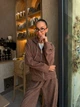 Жіночий вельветовий костюм двійка (кофта+штани) Uaclothes 50-52 Капучино (like39257-196941358) - зображення 2