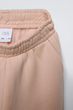 Спортивні штани джогери для дівчинки Zara пудрові 156 бавовняний трикотаж на флісі - изображение 2