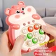Детская портативная игровая консоль-головоломка Quick Press с подсветкой - изображение 4