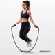 Скакалка скоростная для бокса 2 в 1 EasyFit CrossPower прыжки кардио тренировки фитнес Черная (56003830) - изображение 10