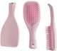 Щетка для волос Tangle Teezer The Ultimate Detangler Mini Straight-Curly Millennial Pink 15.5х5.3 см (5060926686844) - изображение 2