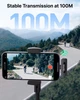 Бездротовий петличний мікрофон BOYA BY-V10 V2.0 Type-C з ENC-шумопоглинанням для Android / iPhone 15 / iPhone 16 - зображення 2