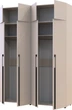 Шкаф для одежды с антресолью Каспер Кашемир 2+2 ДСП 180 х 48 х 245 см (42005522) - изображение 3