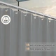 Шторка для ванної кімнати Spazio French Grey 240х200 із 16-ма кільцями - зображення 5