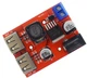 Зарядний пристрій авто LM2596s 2 USB DC-DC вхід 6-40 V вихід 5V3A - зображення 3