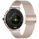 Розумний жіночий смарт годинник Mellanda Rosegolld smart watch для android і ios з круглим циферблатом з металевим ремінцем золотисті - зображення 2