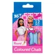 Мел цветной круглый YES Barbie 400517 12 шт - изображение 1