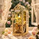 Бук Нук Безтурботний квітковий будинок Book NookSerene Flower House DIY Інтер'єрний конструктор SL-45 - зображення 2