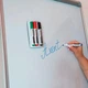 Набір маркерів для дошки Axent Whiteboard 4 штуки з магнітним тримачем-губкою D2800-80 - зображення 2