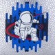 М'яч баскетбольний SPALDING Astronaut Exploration Size 7 сріблястий (77-743Y) - зображення 2