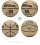 М'яч баскетбольний Wilson NBA Encore Plus шкіряний Size 7 - зображення 2