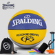 Мяч баскетбольный SPALDING 76-893Y размер 5 из полиуретана облегченный, для подростков - изображение 4