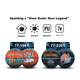 Мяч баскетбольный SPALDING Slam Dunk 2 из полиуретана Size 7 - изображение 3