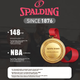 М'яч баскетбольний SPALDING 77-787Y розмір 7 з поліуретану тренувальний, рожевий - зображення 6