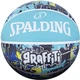 Мяч баскетбольный SPALDING Cool Graffiti Size 7 синий (84-373Y) - изображение 1
