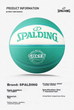 М'яч баскетбольний SPALDING GOATS Sheep Size 7 (77-786Y) - зображення 4