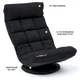 Геймерское кресло Cyberlux GM-03 B, Fabric Black, до 140 кг - изображение 2