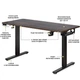Стіл з електрорегулюванням висоти "PowerDesk Duo" Mealux EVO-242 Duo Antique/B, Antique - зображення 2