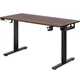 Стіл з електрорегулюванням висоти "PowerDesk Duo" Mealux EVO-242 Duo Walnut/B, Walnut - зображення 1