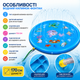Надувной коврик с распылителем воды HandyHeat 170 см, детский фонтан для сада и дачи - изображение 5