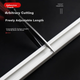 Шторна рейка MINGJU без свердління біла 2,5 м - зображення 6