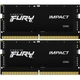 Модуль пам'яті для ноутбука SoDIMM DDR5 32GB (2x16GB) 5600 MHz Impact Black Kingston Fury (ex.HyperX) (KF556S40IBK2-32) - зображення 1