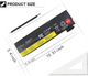 Акумулятор K KYUER 68+ 48 Вт·год для Lenovo ThinkPad X240 X250 X260 X270 T440 T450 T460 T550 T560, 10.8 - зображення 3