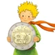 Монета 2 євро Маленький принц у сувенірному пакованні BU. Франція 2026 Le Petit Prince - изображение 2