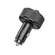FM модулятор Hoco E82 Guerrero, Car Charger, 2xUSB-A, 1xType-C, PD30W, QC3.0, Сірий - зображення 4