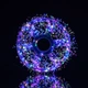 Гирлянда Роса Хвойная лапа 100 м 3000 LED Мультиколор зеленый провод новогодняя комнатная гирлянда для елки, фотозоны, декора - изображение 3