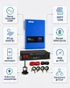 Комплект резервного питания гибридный солнечный инвертор Anenji 6,2 кВт с Wi‑Fi работает от сети + LiFePO4 аккумулятор Dyness B4850 2,4 кВт с BMS модульная литий железо фосфатная АКБ ИБП бесперебойник для дома - изображение 2