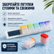 Органайзер для таблеток RIAS HG-07 магнитный недельный 7 контейнеров Multicolor (3_08523) - изображение 5