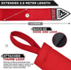 Бинты для бокса RDX Hand Wraps для детей 2,5 м красные(PP_60D66657639A) - изображение 4