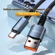 Кабель Essager Sunset USB-A – Type-C 100W 7A, швидка зарядка QC, 1 м - изображение 3