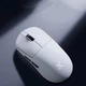Ігрова Мишка MCHOSE A7 Біла Безпровідна Трирежимна 2.4G/Bluetooth/Кабель, 1000Hz, Батарея 100 Годин Роботи, PAW3395, 26000 DPI, 56 Грам Легка - зображення 2