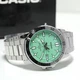 Мужские часы Casio MTP-VD01D-3E1 зеленые 50 м - изображение 4