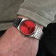 Мужские часы Casio MTP-B145D-4A2 розовые 50 м - изображение 5
