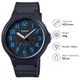 Мужские часы Casio MW-240-2B синие 50 м - изображение 1