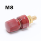 Медная винтовая клемма M8 / P-G-M8-RED / красная - изображение 2