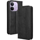 Чехол-книжка Deexe Retro Style для Xiaomi Redmi Note 17 Pro - Black - изображение 7