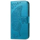 Чехол-книжка с рисунком UniCase Butterfly Pattern для Samsung Galaxy S26 FE - Blue - изображение 5