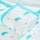 Плед мусліновий 110х110 см Mommy Bag Кити - изображение 1