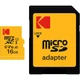 Карта памяти Kodak 16GB microSDHC class 10 UHS-I (EKMSDM16GHC10J60K) - изображение 1