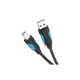 Кабель для принтера USB 2.0 AM/BM 1.5m black Vention (VAS-A16-B150) - зображення 4